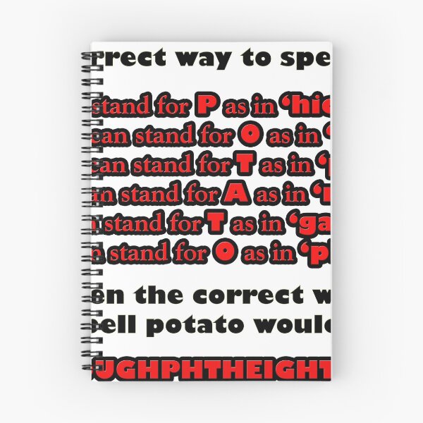 Item preview, Correct way to spell 'potato" designed and sold by SoCalStylez.