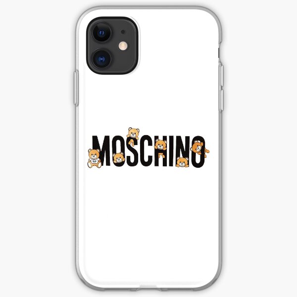 Cute Moschino Teddy Bear iPhone Soft Case