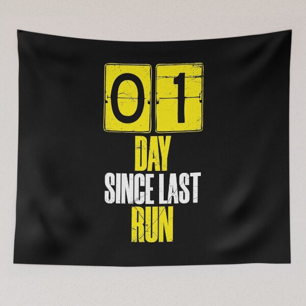 Item preview, Days Since Last Run designed and sold by BlueRockDesigns.