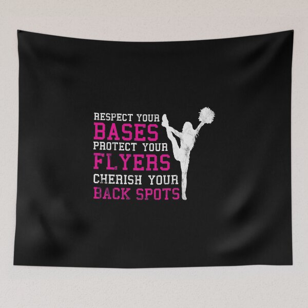 Item preview, Base Flyers Back Spots Cheerleading Squad Gift Idea designed and sold by haselshirt.