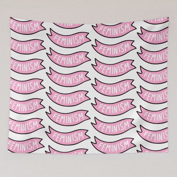 Item preview, feminism lettering doodle sign designed and sold by zizimentos.