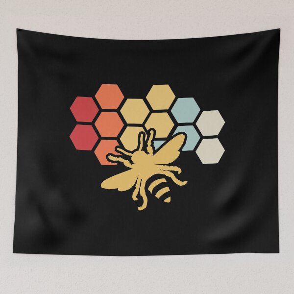 Item preview, Bee Retro Vintage Beekeeper Birthday Gift designed and sold by haselshirt.