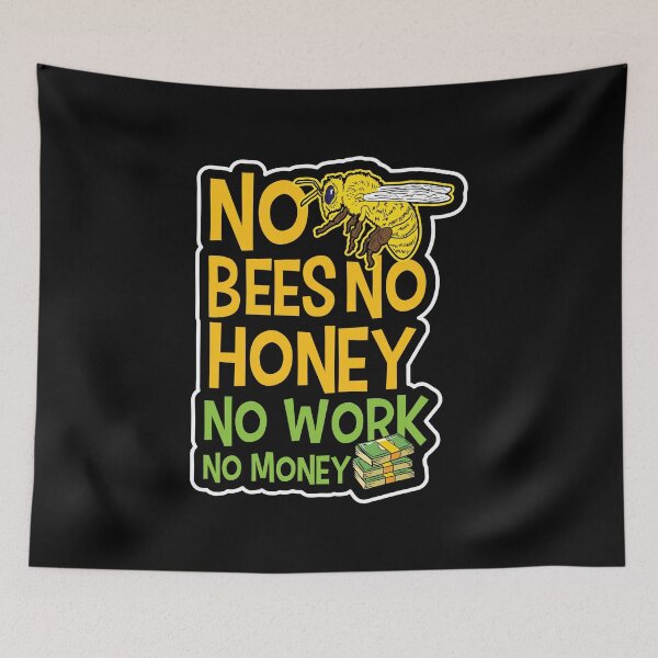 Item preview, No Bees Honey Beekeeping Birthday Gift designed and sold by haselshirt.