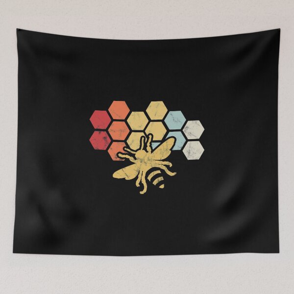 Item preview, Bee Retro Vintage Beekeeper Birthday Gift designed and sold by haselshirt.