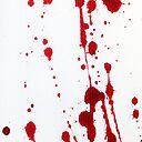Blood Spatter Knife Cast Off Art Print By Jenbarker Redbubble