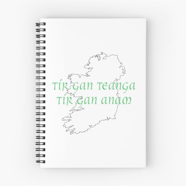 Item preview, Tír gan teanga tír gan anam designed and sold by JockDove.