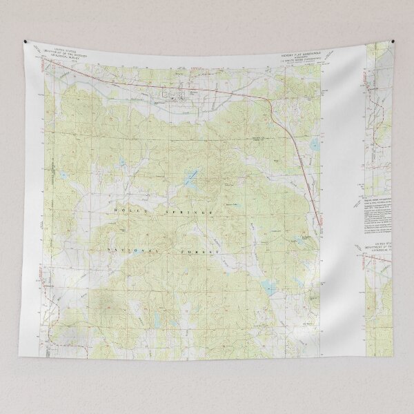 Item preview, USGS TOPO Map Mississippi MS Hickory Flat 335799 1982 24000 designed and sold by WetdryvacRBO2.