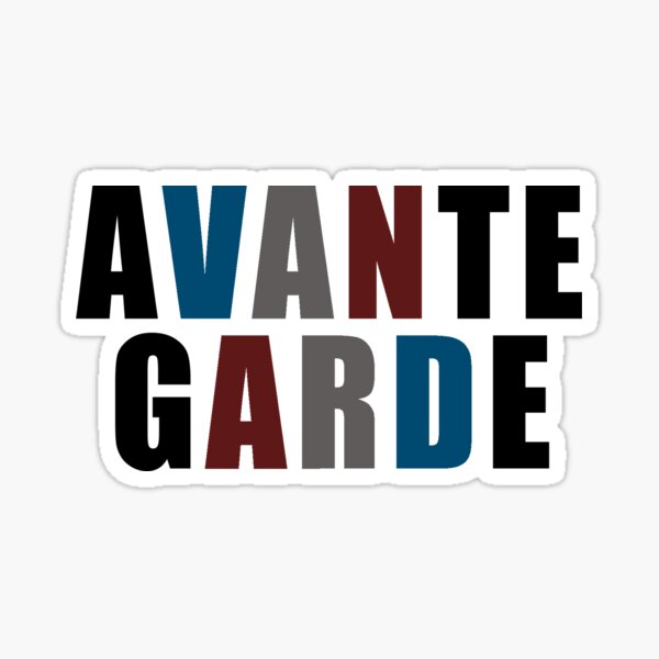 AVANTE GARDE Sticker