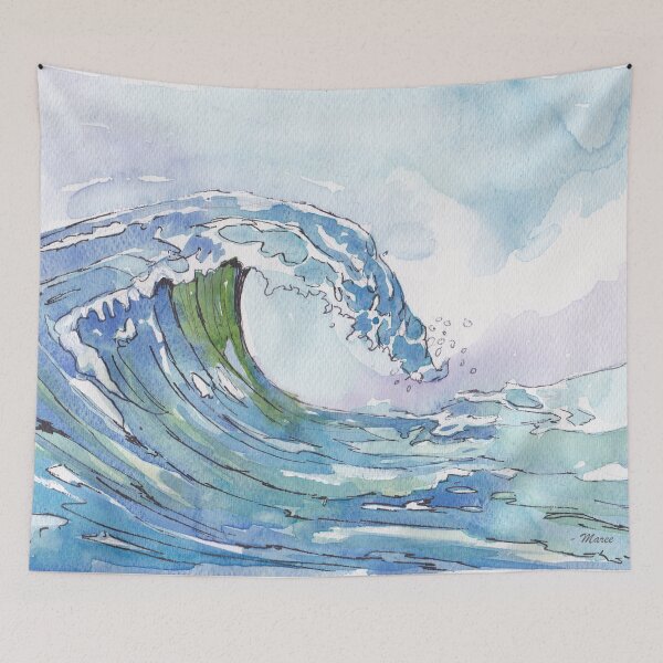 Item preview, The Ocean's pulse designed and sold by Maree Clarkson .