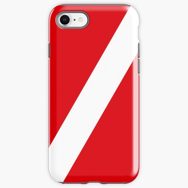Scuba Diving Flag iPhone Tough Case
