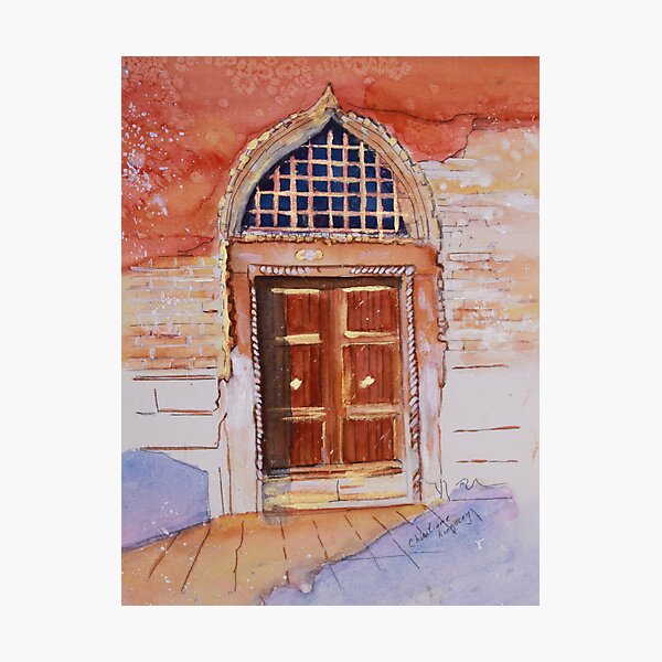 Artikelvorschau, Golden Venetian Doorway entworfen und verkauft von Christiane  Kingsley.