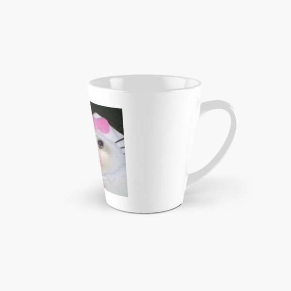hello kitty crying cat meme Tall Mug