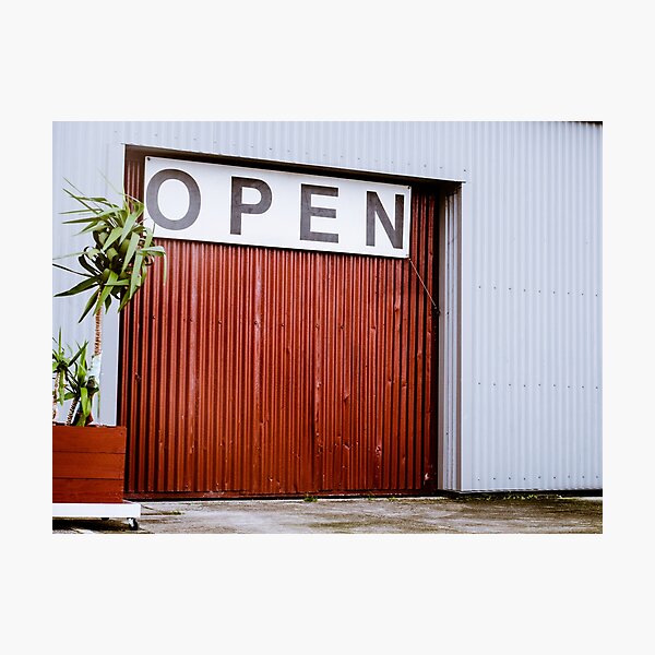Item preview, Big Open Sign designed and sold by Michael McGimpsey.