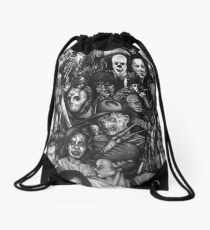 Classic Horror Movies Drawstring Bag