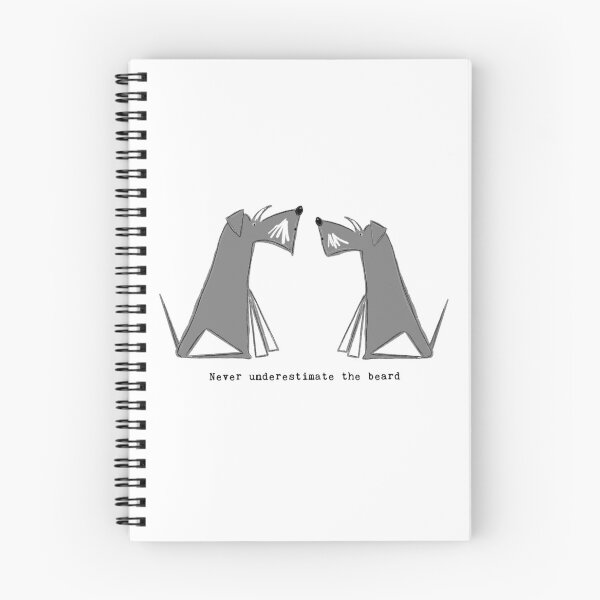 Item preview, Schnauzer bros- Never Underestimate the Beard designed and sold by AnnabelArt.