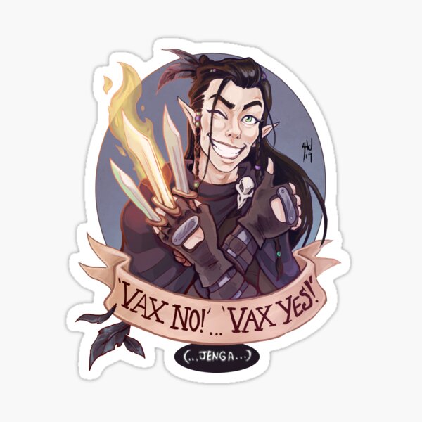 Jenga! Vax'ildan Sticker
