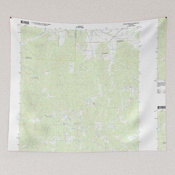 Item preview, USGS TOPO Map Mississippi MS Hohenlinden 20120402 TM designed and sold by WetdryvacRBO2.