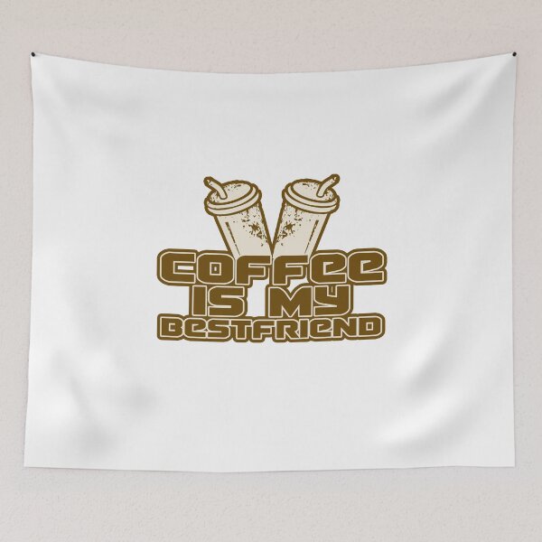 Item preview, Coffee is my friend designed and sold by Rokahr-overland.