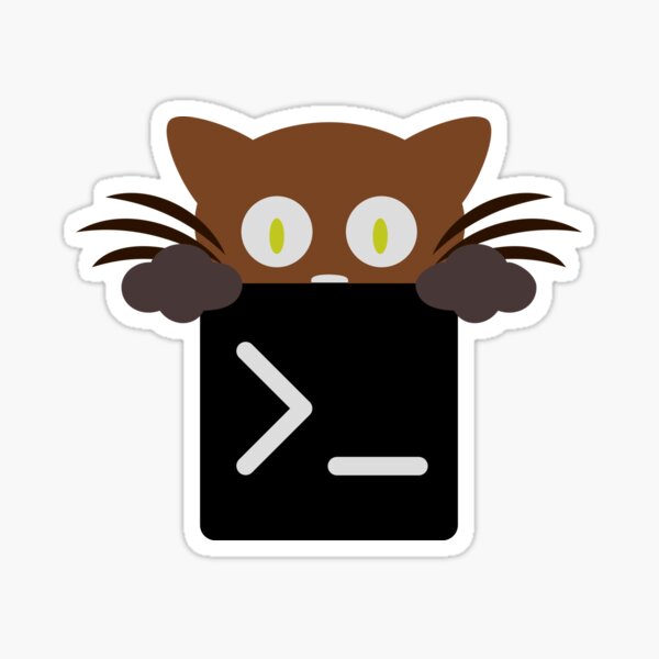 Kitty Terminal Sticker