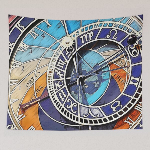 Item preview, Prague Astronomical Clock designed and sold by AM FineArtPrints.