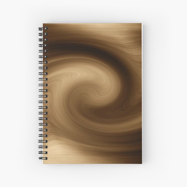 Gold Spiral Notebook