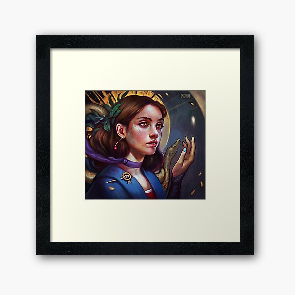 Truth seeker Framed Art Print