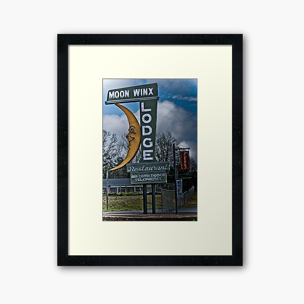 moon winx lodge Framed Art Print