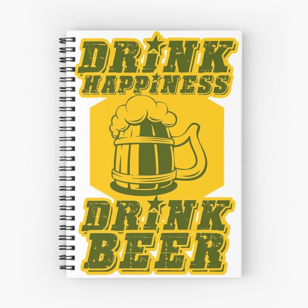 Item preview, Drink happiness - drink beer designed and sold by Rokahr-overland.