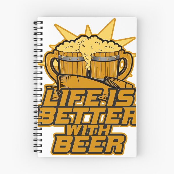 Artikelvorschau, Life is better with a beer entworfen und verkauft von Rokahr-overland.