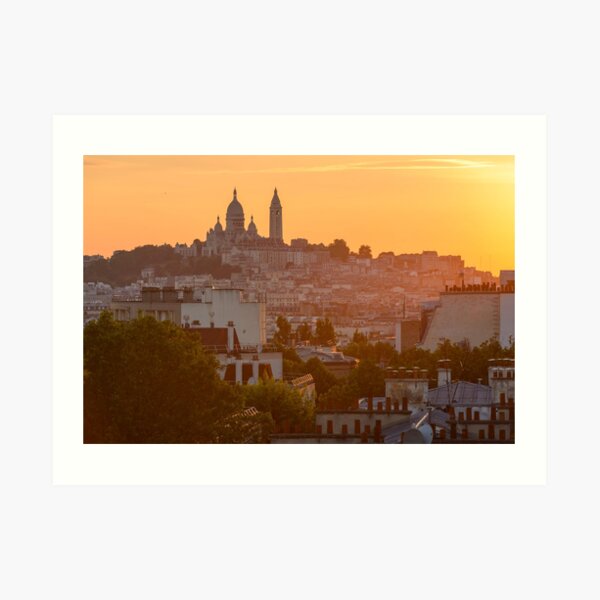 Montmartre, Paris Impression artistique