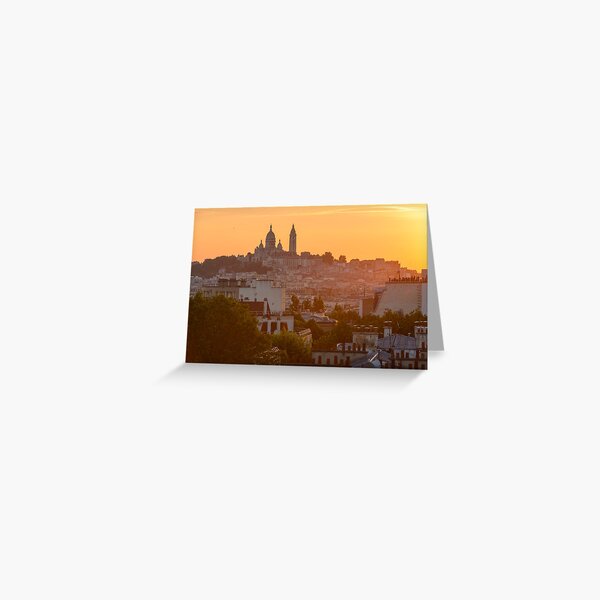 Montmartre, Paris Carte de vœux