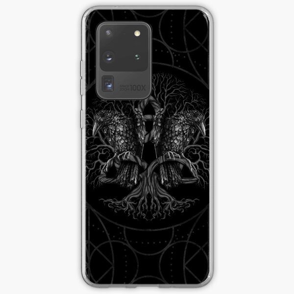 Item preview, Tree of life -Yggdrasil with ravens designed and sold by Nartissima.