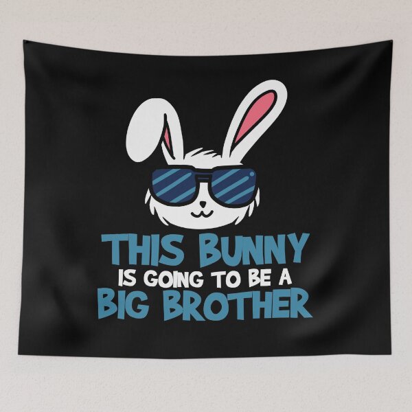 Item preview, Bunny Big Brother Baby Announcement designed and sold by 4tomic.