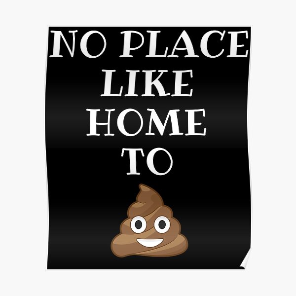 Download Funny Poop Posters | Redbubble