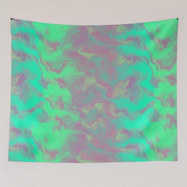 Item preview, Turquoise-lilac-blue abstraction designed and sold by Kolinnaprint.