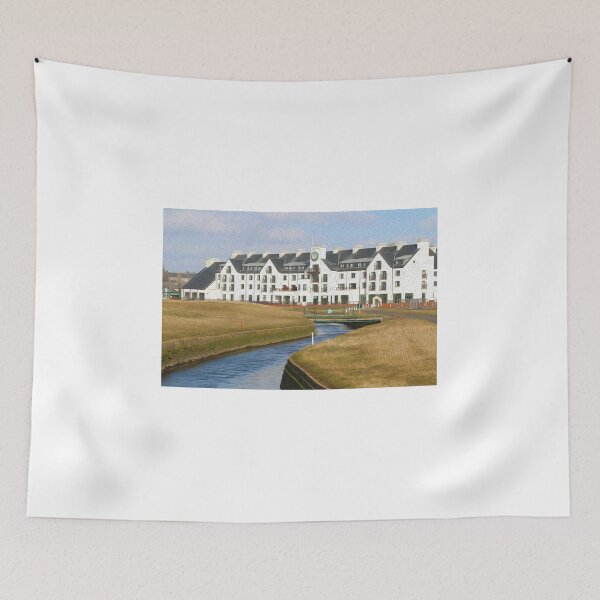 Item preview, Carnoustie golf course oil paint effect (2) designed and sold by Julie Bell.