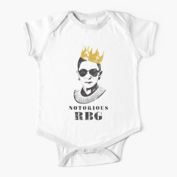 Notorious Rbg Short Sleeve Baby One-Piece | Redbubble