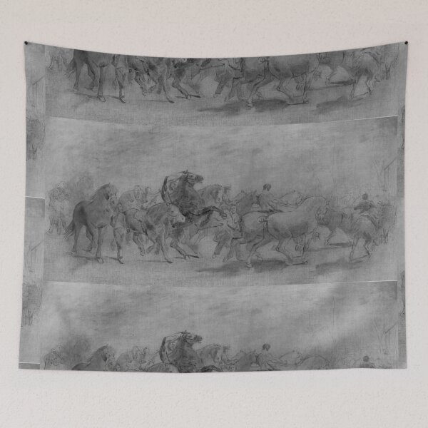 Item preview, Study for The Horse Fair designed and sold by Vintage Designs +.