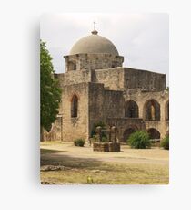 Back of Church at Mission San Jose Canvas Print
