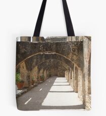 Walkway of Convento Tote Bag