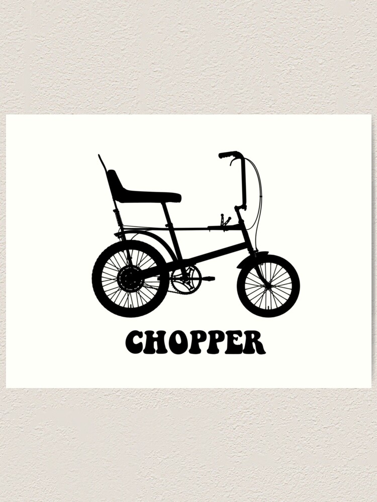 raleigh chopper art