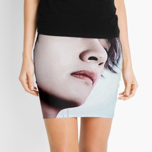 Bts Tae Mini Skirt for Sale by BlastVapy
