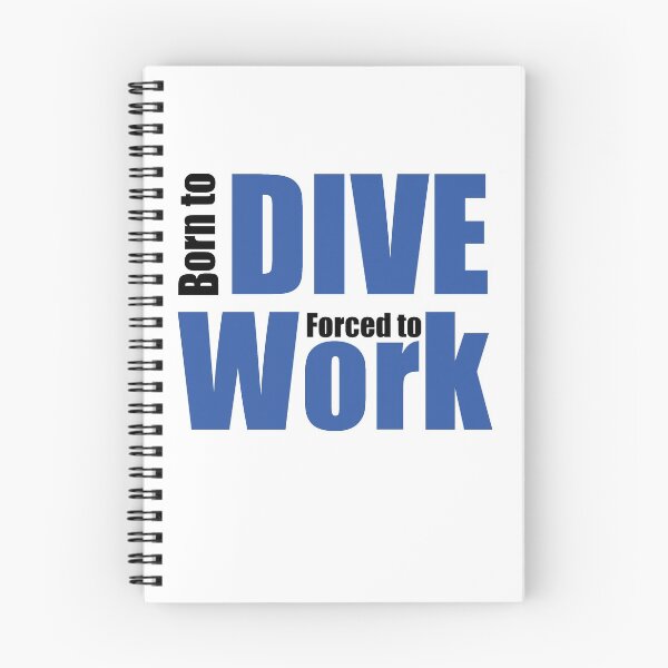 Item preview, born to dive designed and sold by Vectorqueen.