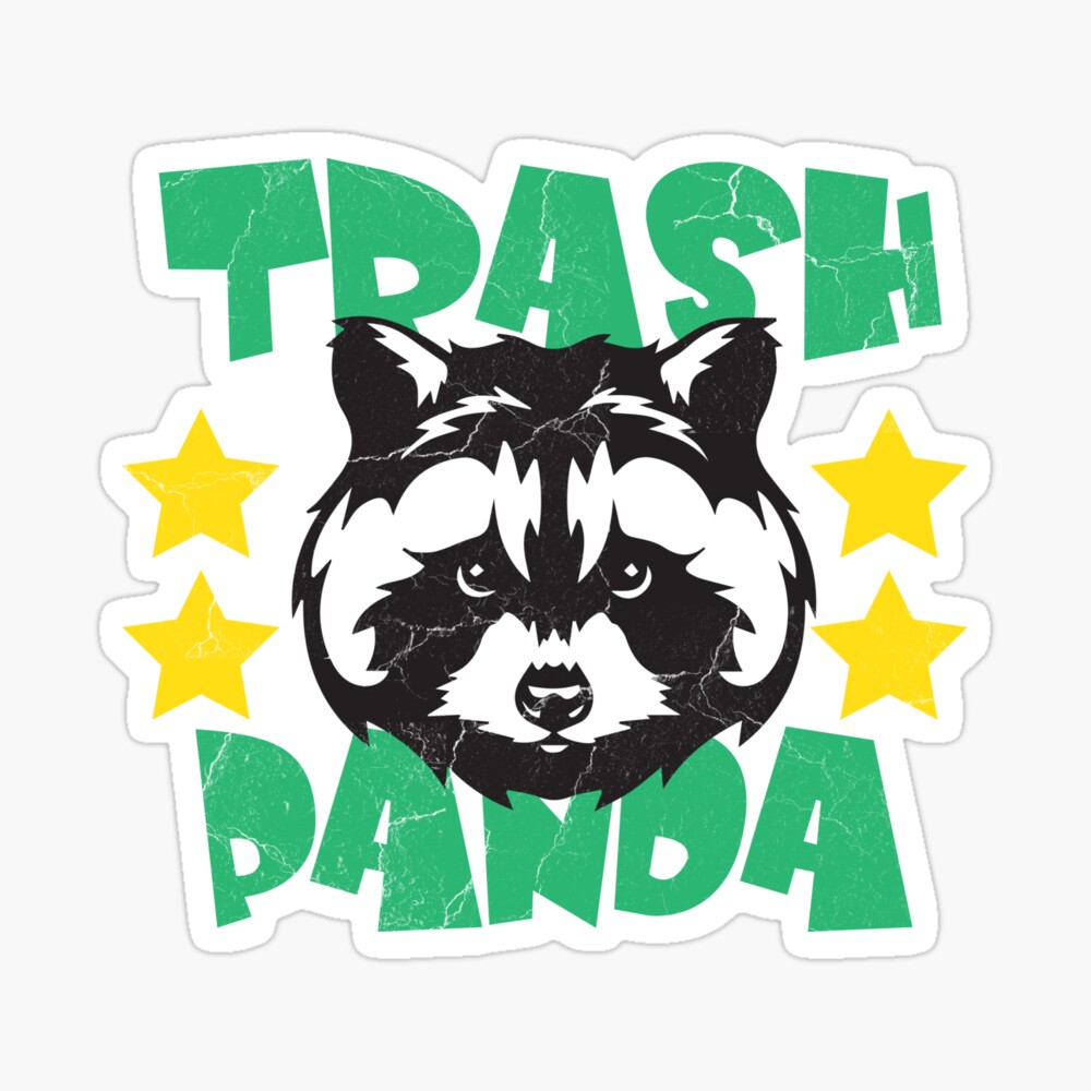 Trash Panda Raccoon Pandacoon Cute Panda Raccoon Lovers My Spirit Animal  is a Raccoon i love you trash panda meme Art Board Print for Sale by