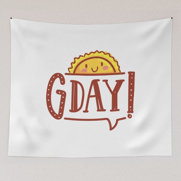Item preview, G'day by AussiEmoji™ Australia designed and sold by dasvibes.