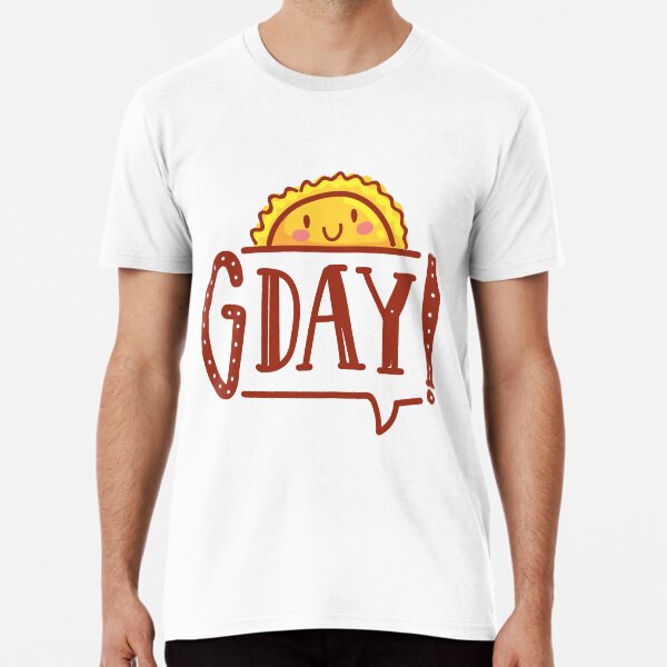 G'day by AussiEmoji™ Australia Premium T-Shirt