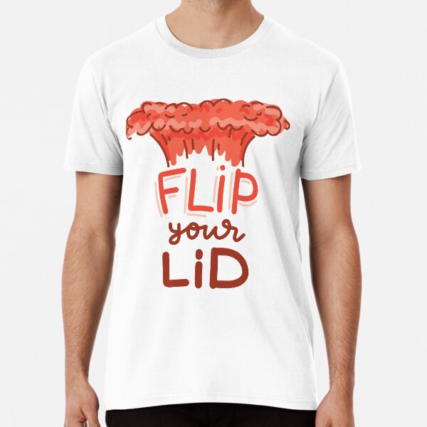 Flip Your Lid by AussiEmoji™ Australia Premium T-Shirt