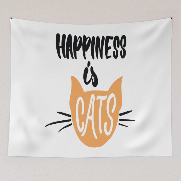 Item preview, Happiness Is Cats designed and sold by ProjectX23.