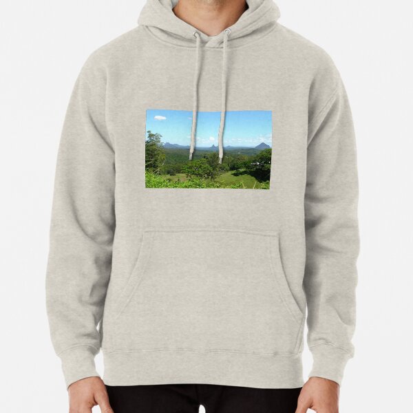 Glasshouse mountains (2) Pullover Hoodie