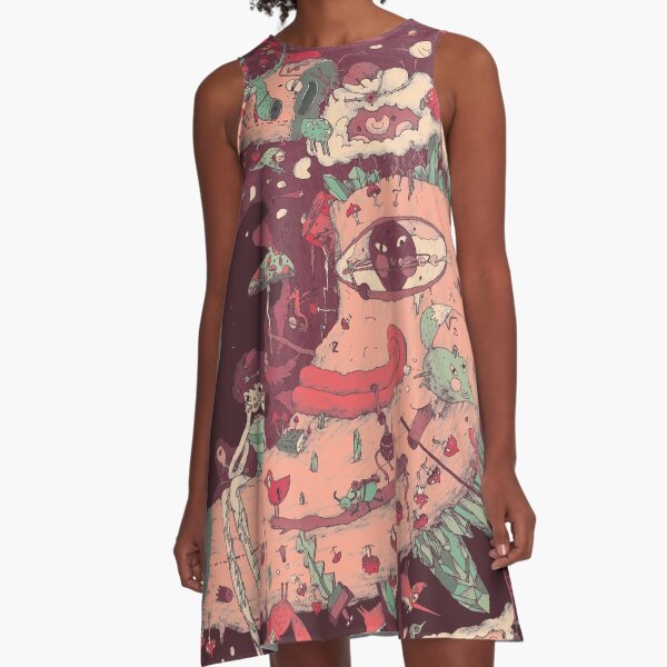 Moon tale A-Line Dress